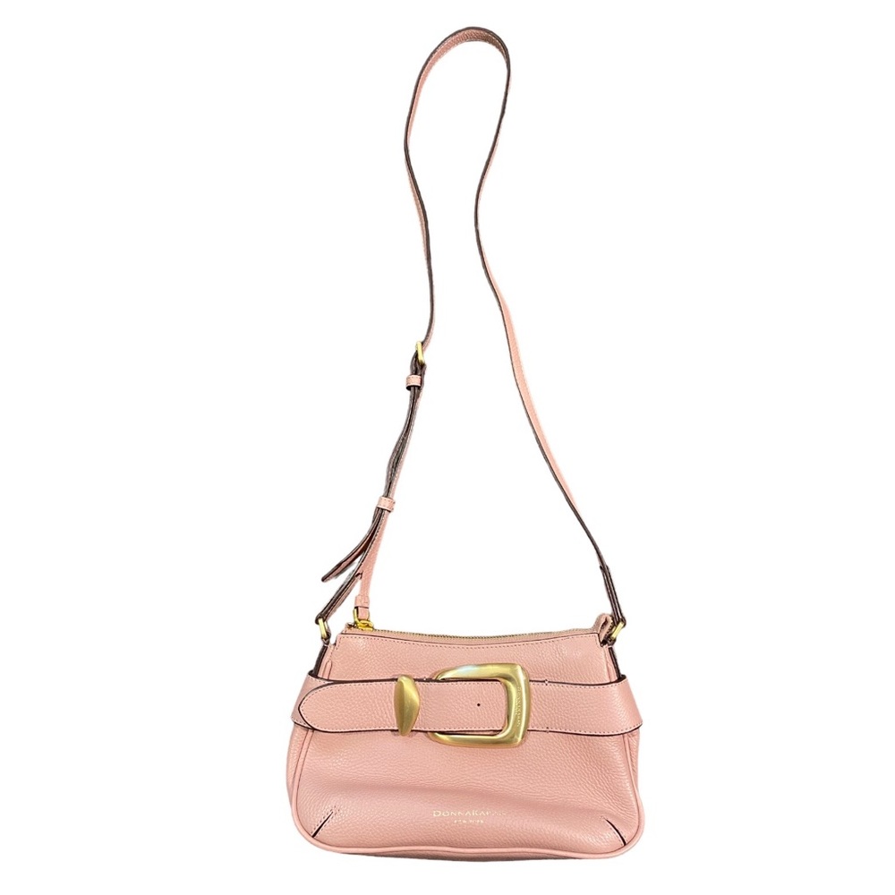 DONNA KAREN Leather Crossbody Bag